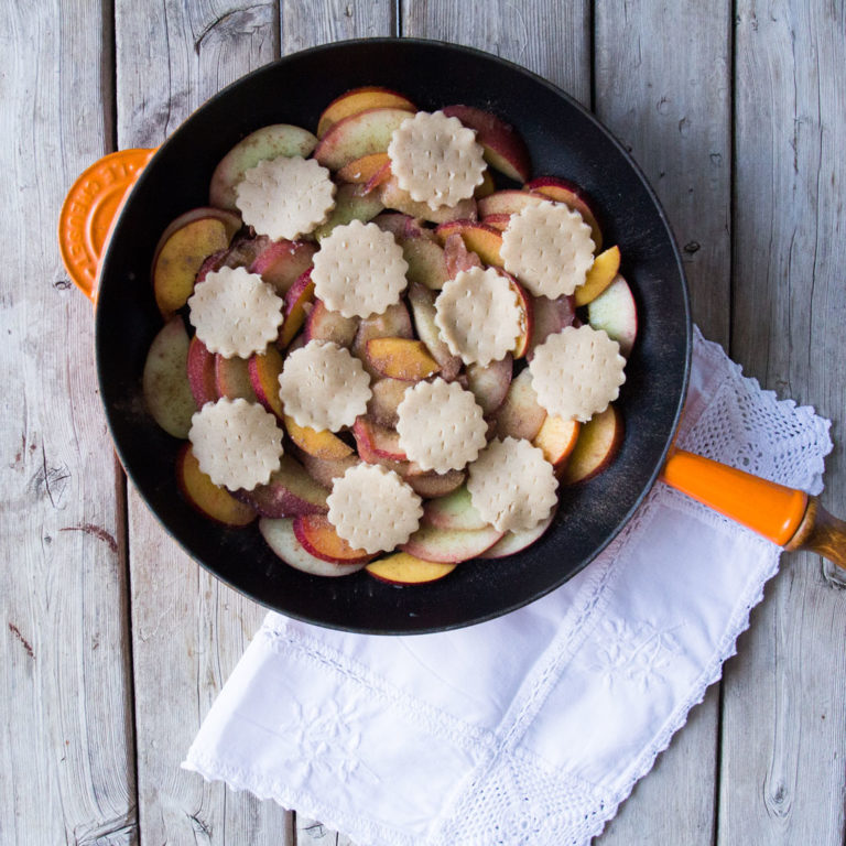 Peach & Nectarine Cobbler Fruitful Day Blog