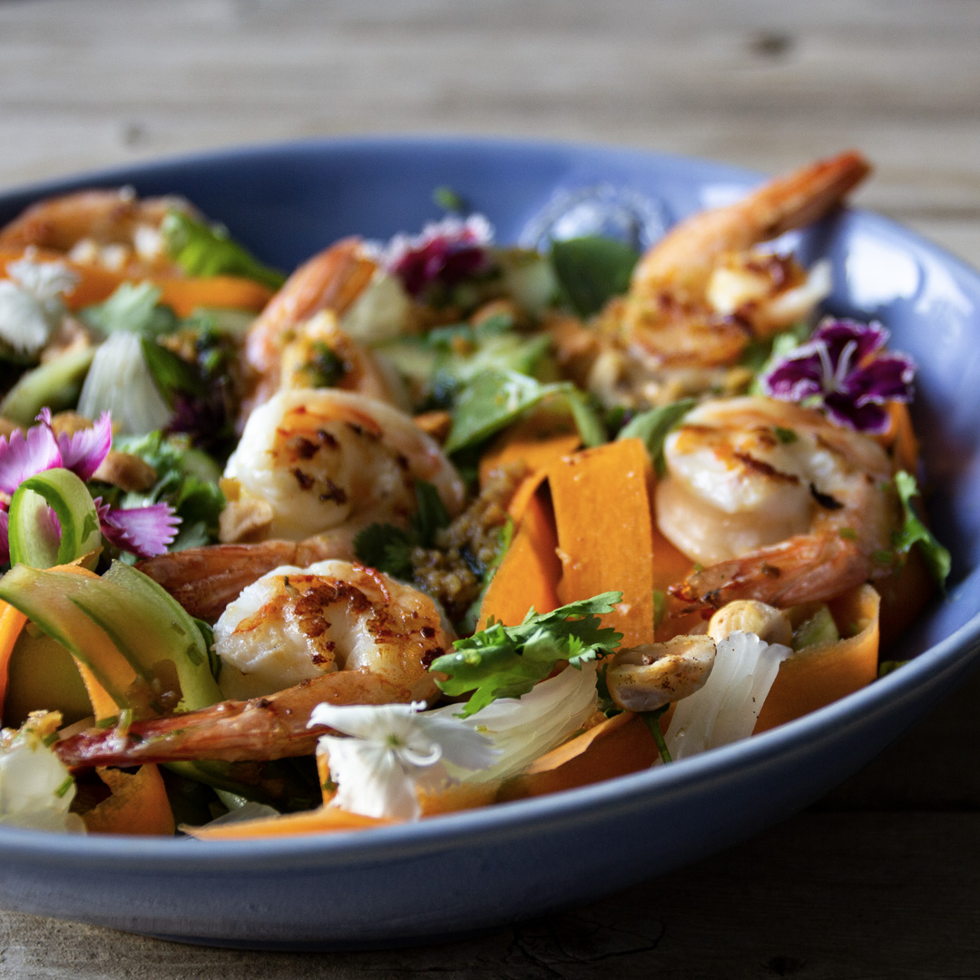 Pomelo & Prawn Salad - The Perfect Healthy Lunch