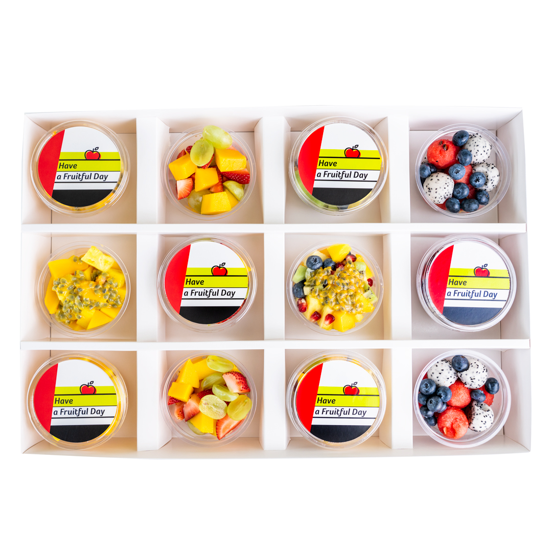 NATIONAL DAY FRUIT CUP SELECTION (BOX OF 12)