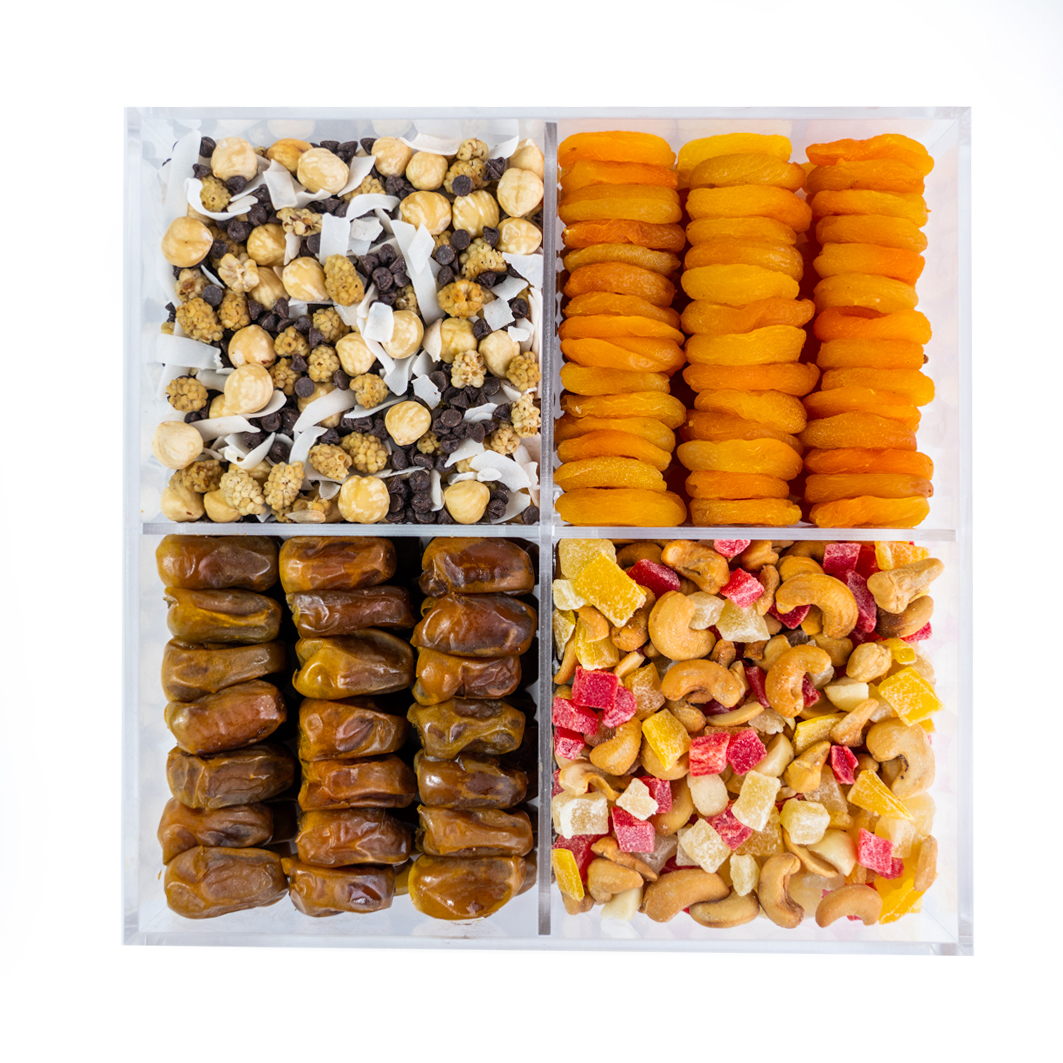 Premium Dried Fruits and Nuts Acrylic Box