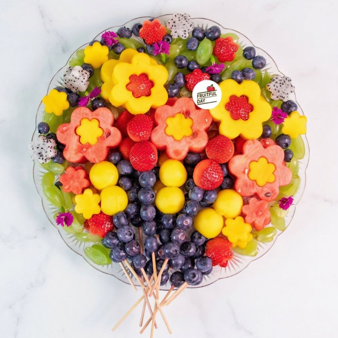 Flower Field Skewer Platter (30cm)