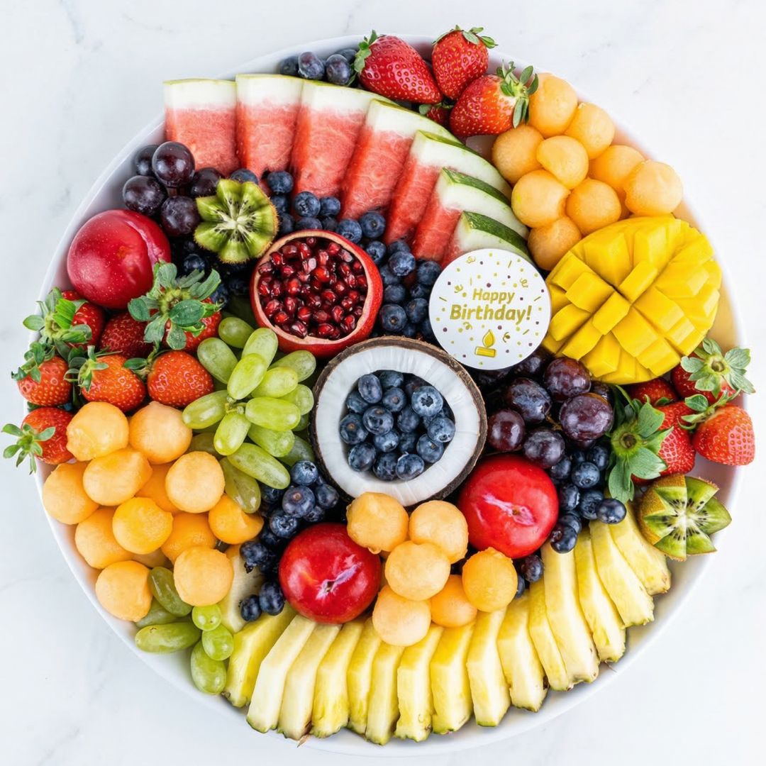 Deluxe Happy Birthday Platter (40cm)