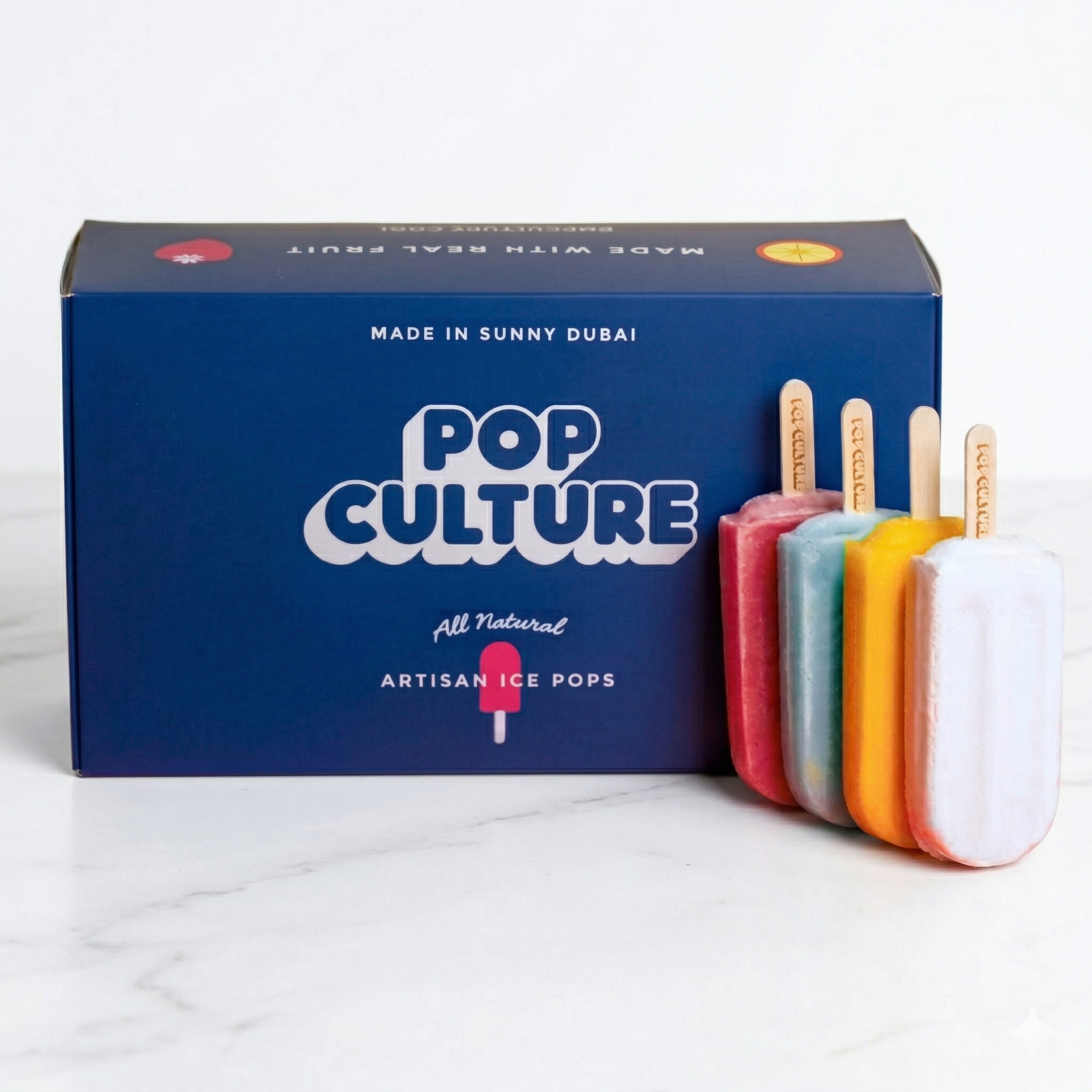  Pop Culture Artisan Ice Pops (6 Pack)