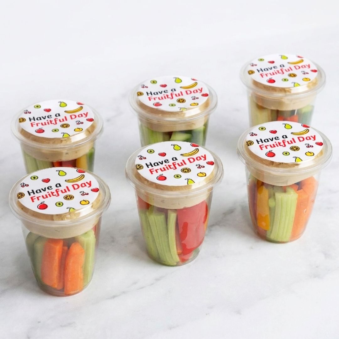 Hummus &amp; Veggie Cups (12 Pack)